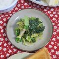 mmameco's cooksnap of when they made ごはんですよ！で、ほうれん草のお浸し.