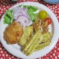 mmameco's cooksnap of when they made 大大だ～～い好き！さつま芋の天ぷら♪.