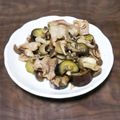 KAKO_KAKO's cooksnap of when they made 豚ナスきのこのポン酢炒め.