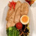 たけうちーの's cooksnap of when they made 小松菜のおひたし、青ジソ+かつおぶし.