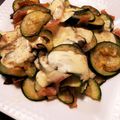 ラヒラヒ's cooksnap of when they made 簡単！ズッキーニとベーコンチーズ炒め.