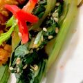 MULA's cooksnap of when they made 茹でるだけの超簡単小松菜一品.