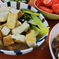 低カロ探検隊's cooksnap of when they made 簡単！小松菜と厚揚げの煮物.