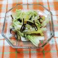 ﾁｲﾁｬﾝﾏﾏ's cooksnap of when they made 居酒屋さんの白菜サラダ.