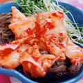 みっくママ's cooksnap of when they made 簡単おつまみ☆もずくキムチ♪.