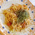 smilechip's cooksnap of when they made ごま油で納豆！焼きそば☆.