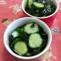赤い電話's cooksnap of when they made キュウリとワカメのナムル.