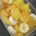 りゅりゅにゃ's cooksnap of when they made フルーツのハニーマリネ.