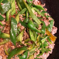ロン子's cooksnap of when they made ひき肉とピーマンの甘辛炒め.