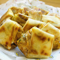 LimeLunch's cooksnap of when they made ピヨッ　ひよこまめの春巻き　サモサ風☆.