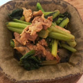 チェリチョコ's cooksnap of when they made 農家の食卓〜タアサイの豚肉炒め〜.