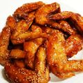 ☆クウ☆'s cooksnap of when they made 揚げない、手羽先の甘辛揚げ。手羽唐揚げ.