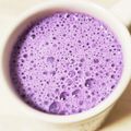 ダリア☆'s cooksnap of when they made おうちカフェ★ブルーベリーミルク.