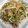うぐいす♪'s cooksnap of when they made チンジャオロース 本格中華店の味.