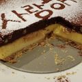 レポ専♡misaki's cooksnap of when they made 二層の贅沢♡チョコチーズケーキ.