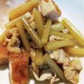 浪花のあっちゃん☆'s cooksnap of when they made ふきの下処理と油揚げとふきの煮物.