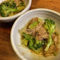 junko_su's cooksnap of when they made 豚バラとブロッコリーのオイマヨ炒め.