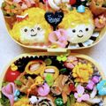 ☆ミルミル's cooksnap of when they made 薄焼き玉子で花・飾り切り・キャラ弁.