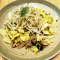 すぎひのき's cooksnap of when they made 【超簡単主菜】もやしと豚肉の重ね蒸し.