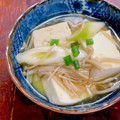 ルぴあ's cooksnap of when they made 豆腐となめ茸の簡単とろとろ煮.
