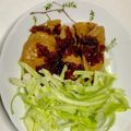 ピョンちゃん★'s cooksnap of when they made 玉ねぎソースのトンテキ.