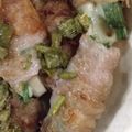 happykote's cooksnap of when they made ネギ塩だれでサッパリ！豚バラ大葉巻き.