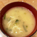 いやんのん＊'s cooksnap of when they made 簡単！しらすと小松菜のお味噌汁.