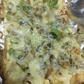 ameうめ's cooksnap of when they made トーストで簡単！厚揚げの和風じゃこチーズ.