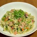 Etsu☆ko's cooksnap of when they made ジャスミンライスでセロリピラフ！.