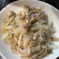 ＭＩ−ＳＡＮ's cooksnap of when they made ダイエット★舞茸・玉葱でしらたきパスタ.