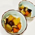にきけん's cooksnap of when they made 大根と人参と椎茸の煮物.