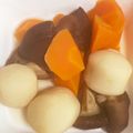 ミンジュン's cooksnap of when they made 里芋★金時にんじん★しいたけの煮物.