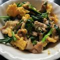 Rick_t's cooksnap of when they made ニラ玉豚炒め.