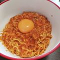 Toko67's cooksnap of when they made 絶品イタリアンな辛ラーメン♡簡単アレンジ.