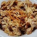 K1TR1's cooksnap of when they made 豚肉としらたきのしぐれ煮.