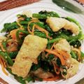 みつ葉♪'s cooksnap of when they made ほうれん草と薄揚げさん♡止まらないお浸し.