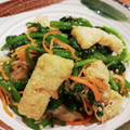 みつ葉♪'s cooksnap of when they made ほうれん草と薄揚げさん♡止まらないお浸し.