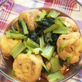わたさな2016's cooksnap of when they made 京がんもと小松菜の煮物.