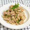 ゆづキッチン's cooksnap of when they made 豚肉のシソネギだれ♪.