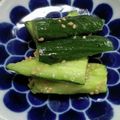 ちーちゃん★ママ's cooksnap of when they made きゅうりの塩だれサラダ【作り置き】.