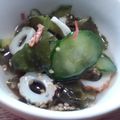 ねこはがき's cooksnap of when they made 簡単″☆ワカメとちくわのポン酢え☆.