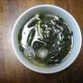 ほくみん's cooksnap of when they made 本場韓国、ワカメときゅうりの冷スープ.