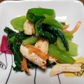 ☆あせび☆'s cooksnap of when they made 低糖質！ささみと小松菜のキムチ合え.