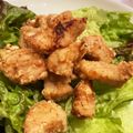 りんごももか's cooksnap of when they made 残った鮪のお刺身で竜田揚げ♡.
