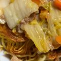 春冬舞's cooksnap of when they made 【基本】豚肉と野菜の簡単あんかけ焼きそば.