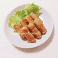 まあまま☆0403's cooksnap of when they made 豚肉のさつまいもチーズ巻き.
