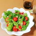 Newチヨコっと♪'s cooksnap of when they made いちごのサラダ＊バルサミコ酢ドレッシング.