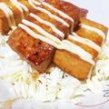 pianon☆'s cooksnap of when they made 主役級☆木綿豆腐の照り焼きサラダ.