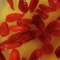 そにゃん's cooksnap of when they made クコの実（ゴジベリー）のりんご酢漬け.
