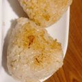みんご2222222's cooksnap of when they made 子供も食べる玄米　焼きおにぎり.